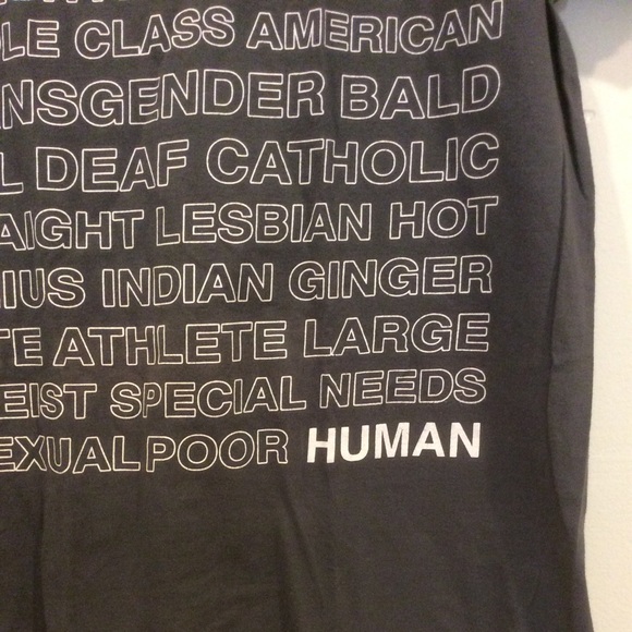 ⭐️American Apparel HUMAN tee⭐️ - Picture 2 of 4